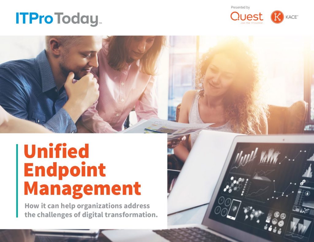 Unified Endpoint Management (UEM): How it Can Help Organizations Address The Challenges of Digital Trasformation
