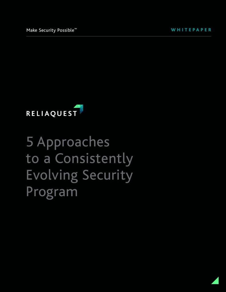 5 Approaches to a Consistently Evolving Security Program