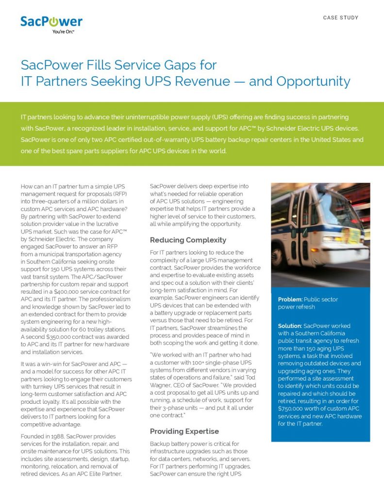 UPS Reseller Case Study: Partnering to Boost Revenue