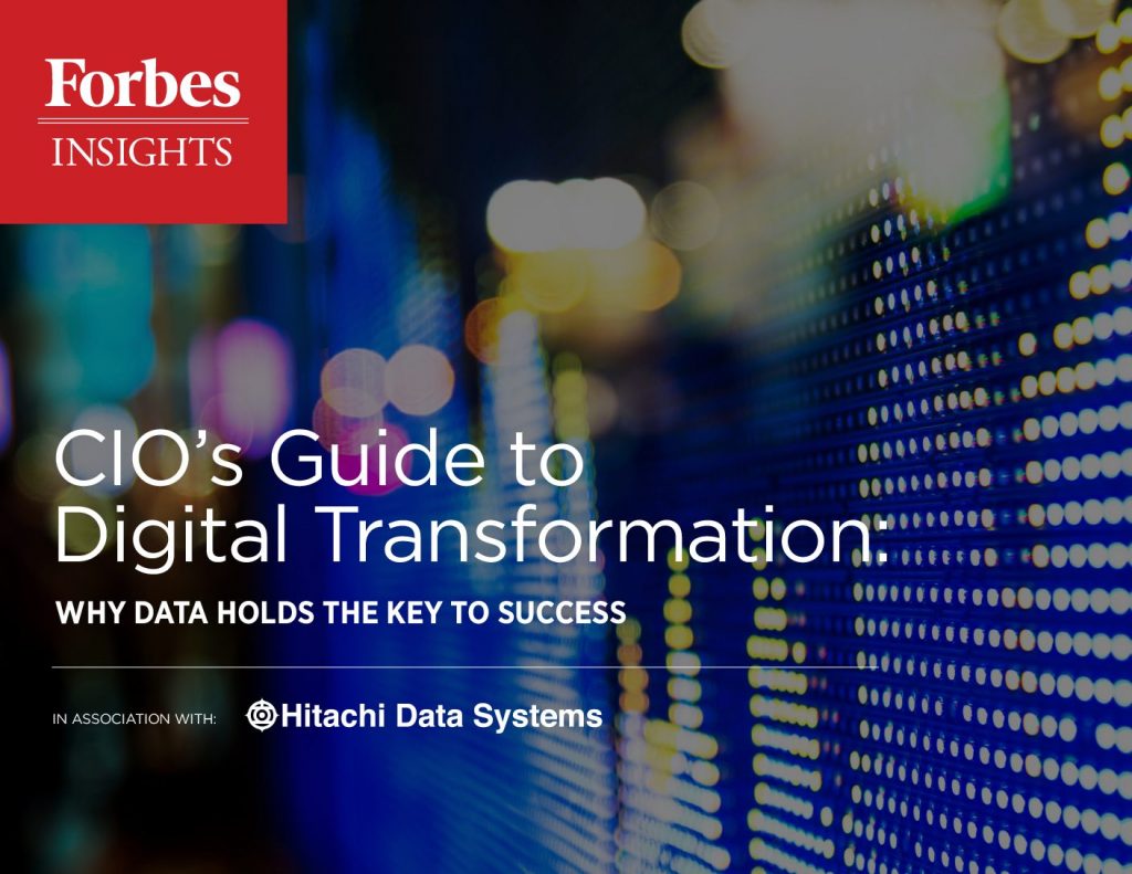 Forbes Insights: CIO Roadmap to Data-Driven Digital Transformation