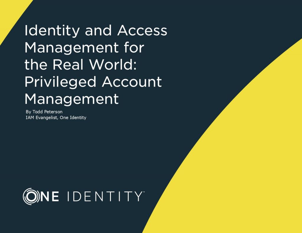 IAM for the Real World – Privileged Account Management e-book