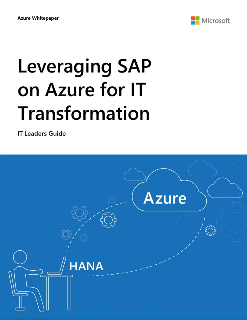 Leveraging SAP on Azure for Business Transformation