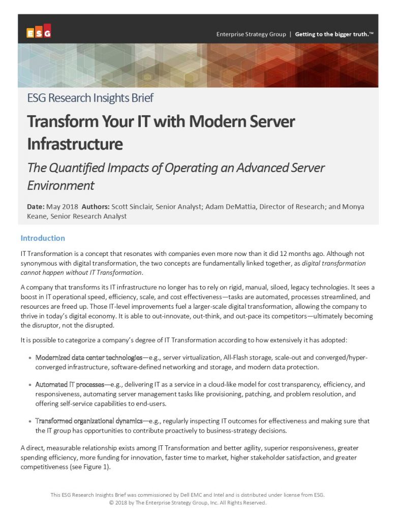 Transform Your IT with Modern Server Infrastructure