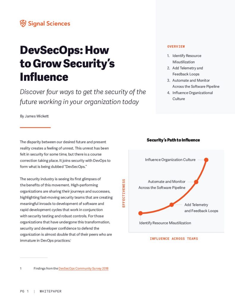 DevSecOps: How to Grow Security’s Influence