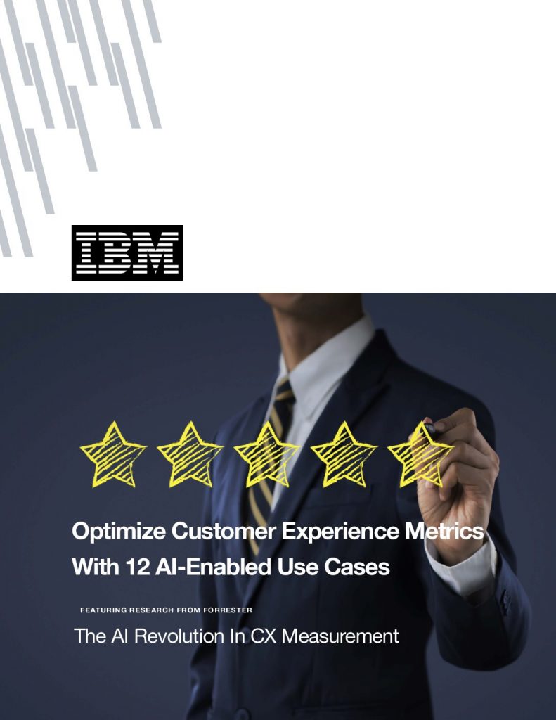 Optimize Customer Experience Metrics With 12 AI-Enabled Use Cases