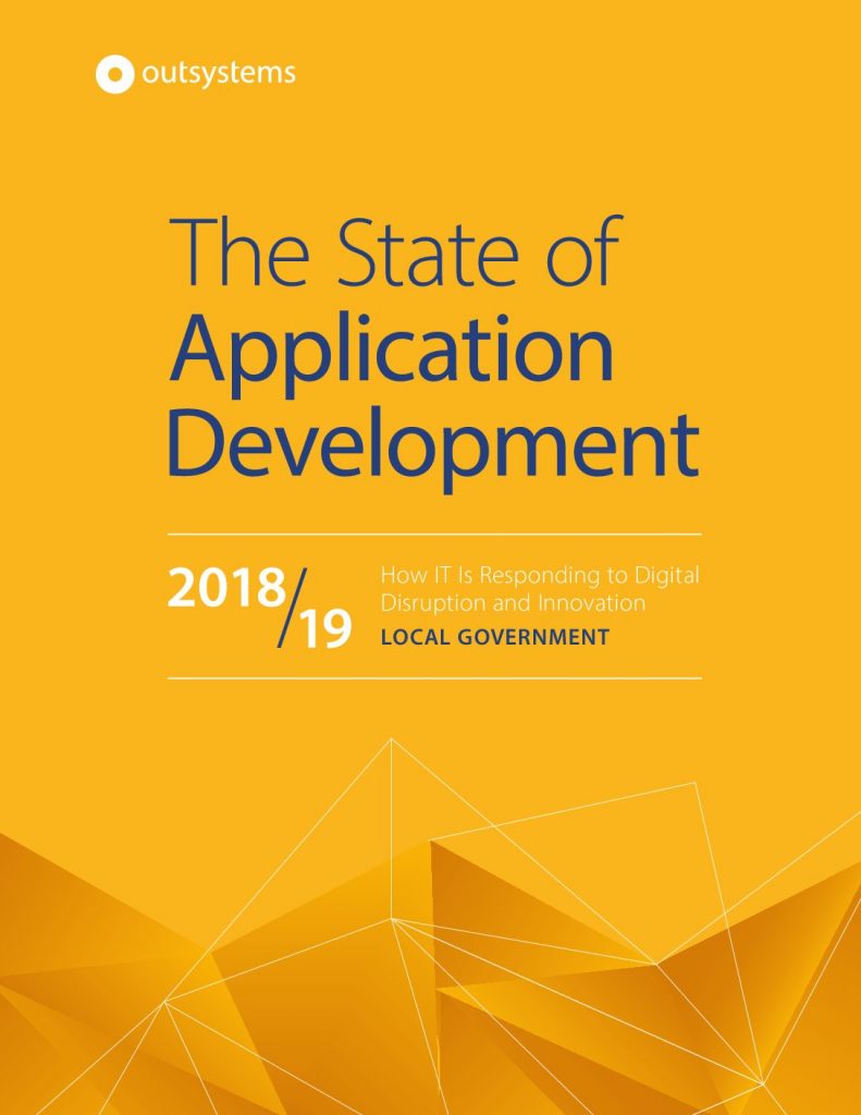 State of Application Development, 2018 – 2019: Local Government