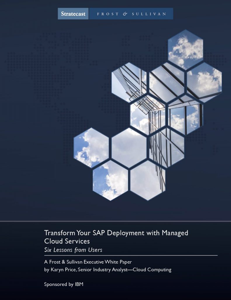 Transform your ERP Deployment with Managed Cloud Services: Six Lessons From Users