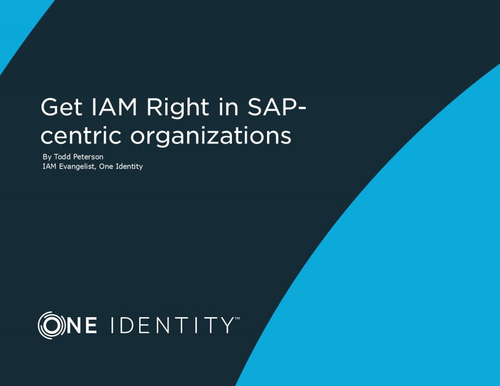 Get IAM Right in SAP – Centric Organizations