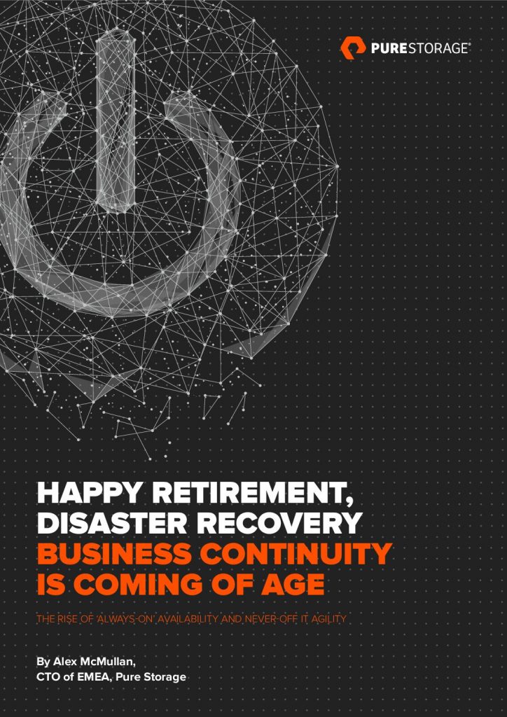 Happy Retirement, Disaster Recovery Business Continuity Is Coming Of Age
