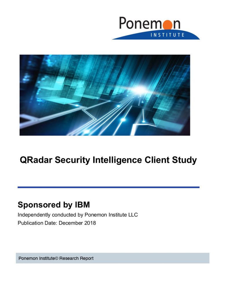 QRadar Security Intelligence Client Study