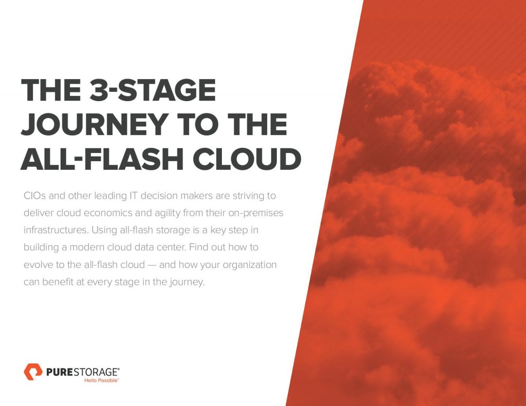 The 3-Stage Journey To The All-Flash Cloud