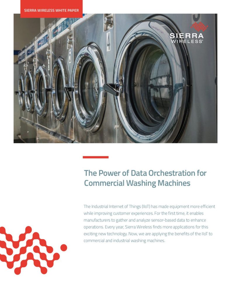 The Power of Data Orchestration for Commercial Washing Machines
