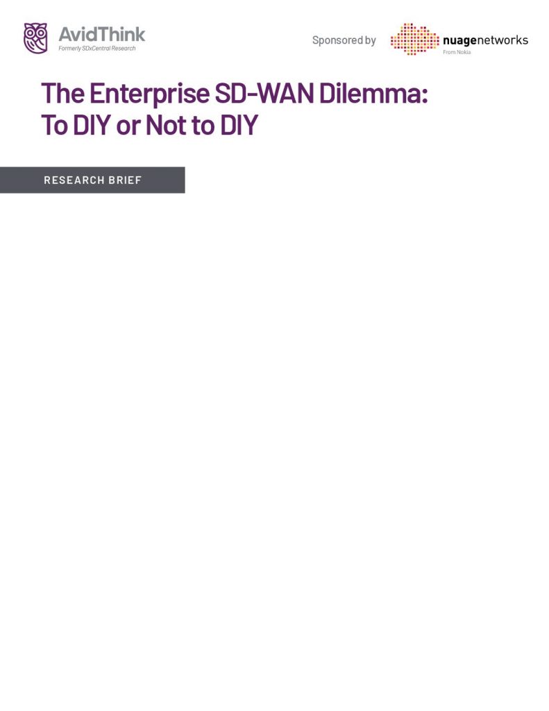 The Enterprise SD-WAN Dilemma: To DIY or Not to DIY