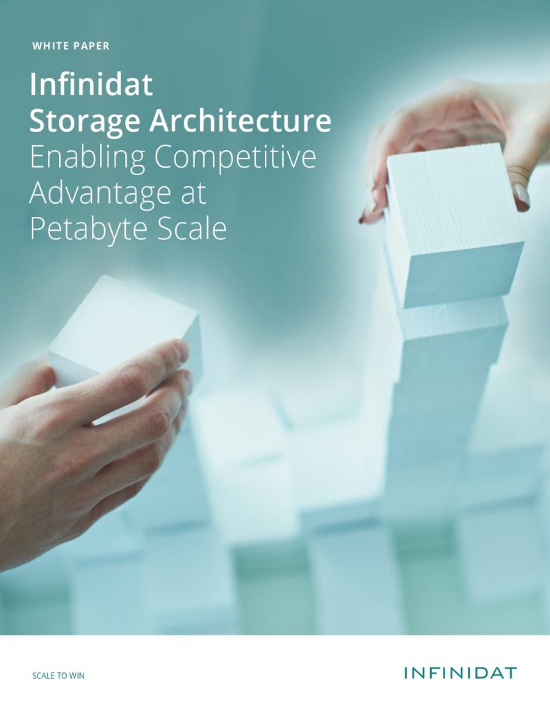 Infinidat Storage Architecture Enabling Competitive Advantage at Petabyte Scale