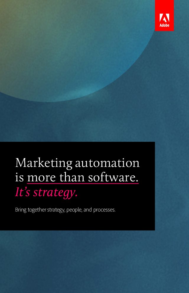 Marketing Automation is more than software