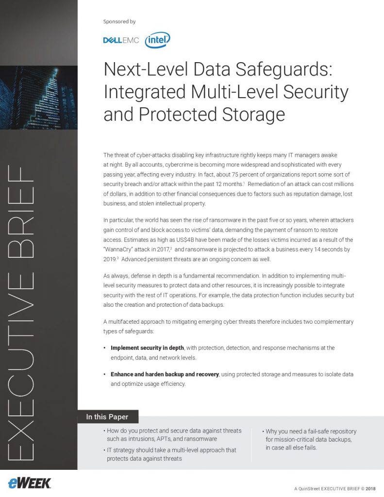 Next-Level Data Safeguards: Integrated Multi-Level Security and Protected Storage