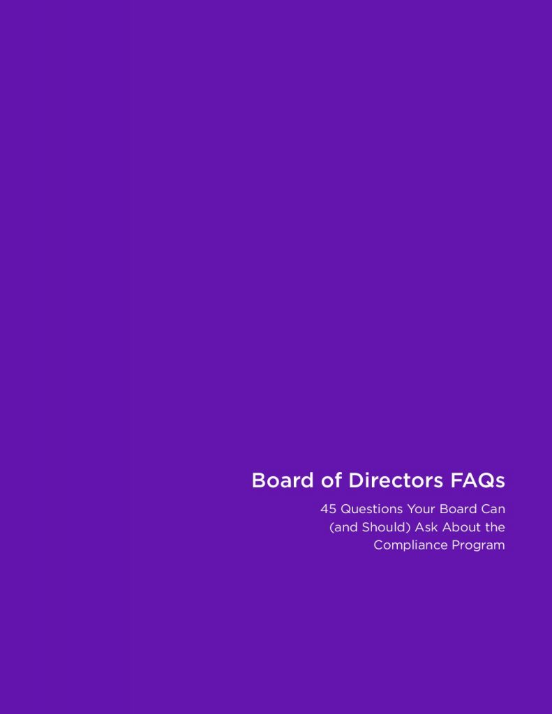 Board of Directors FAQs