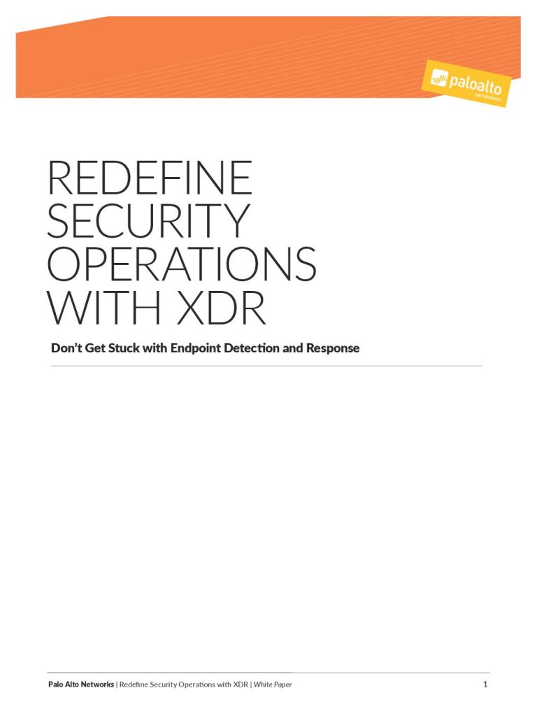 Redefine security operations with XDR