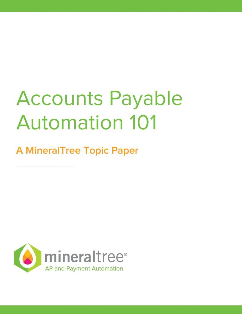 Accounts Payable Automation 101