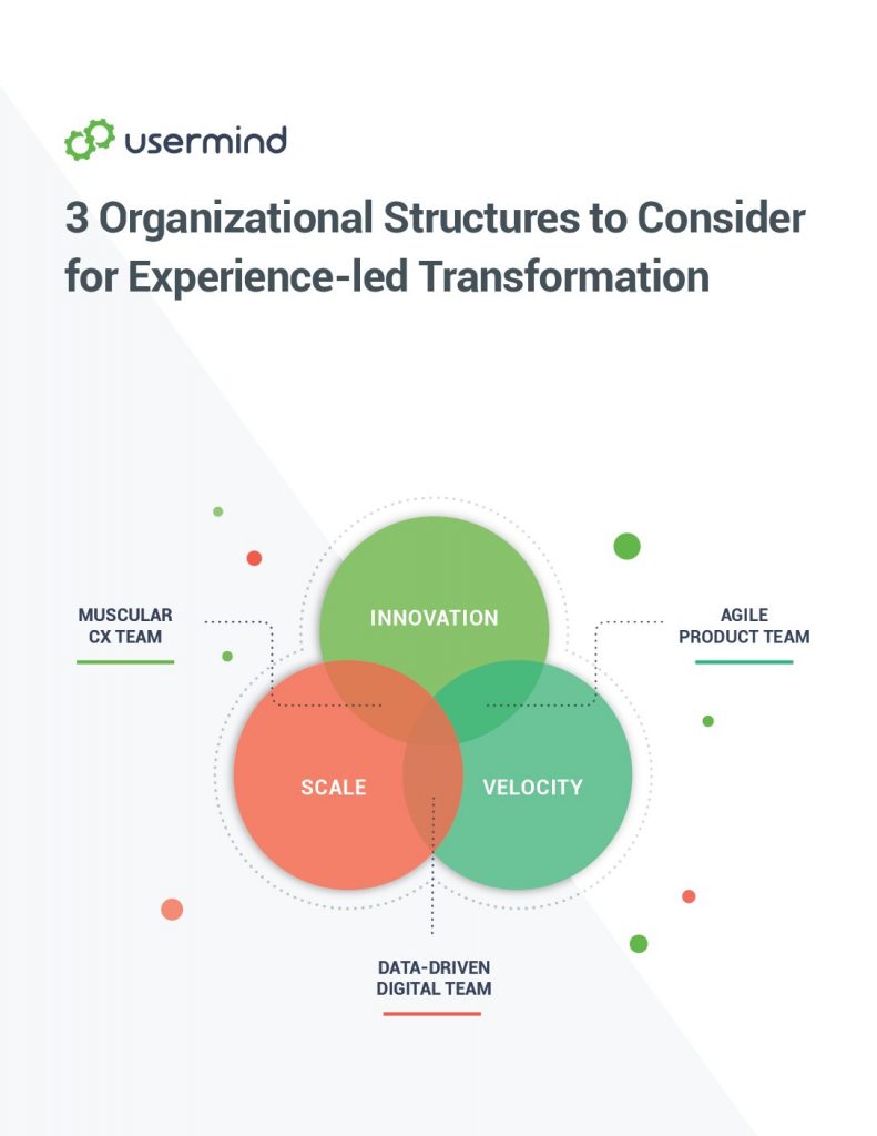 3 Organizational Structures to Consider for Experience-led Transformation
