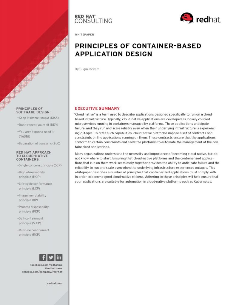 Principles of Container-Based Application Design