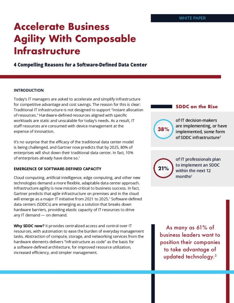 Overcome Operational Complexity With Composable IT