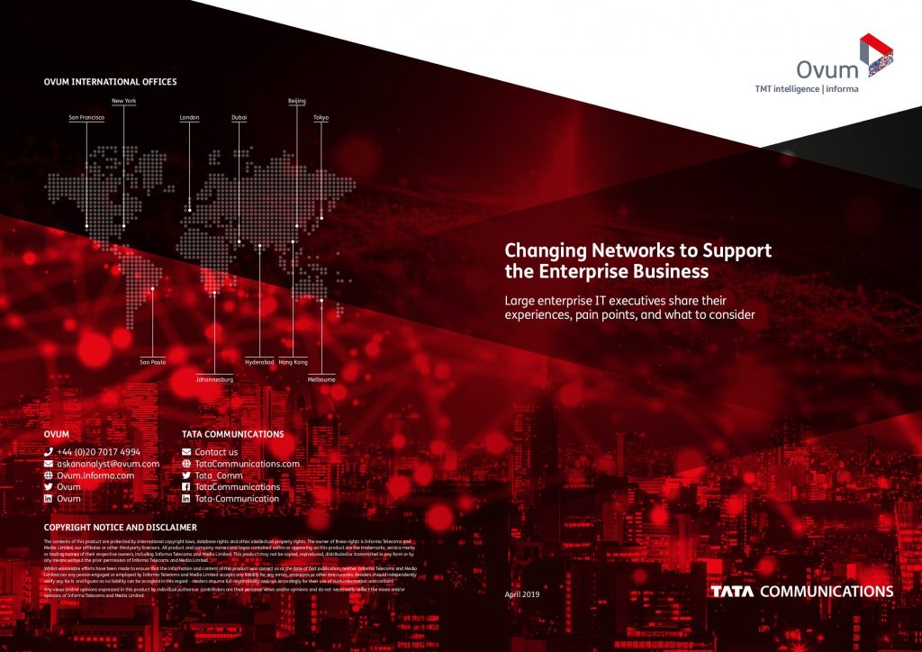 Ovum: Changing Networks to Support the Enterprise Business