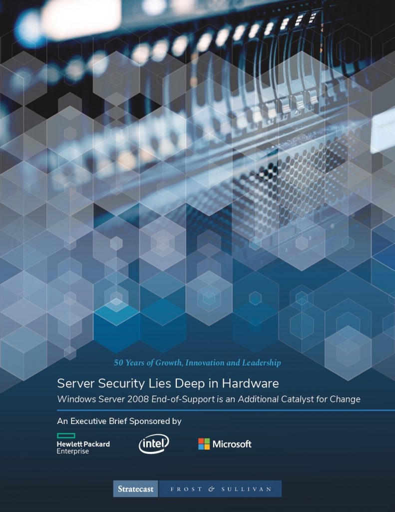 Frost and Sullivan: Server Security Lies Deep in Hardware