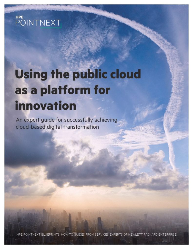 Using the Public Cloud as a Platform for Innovation