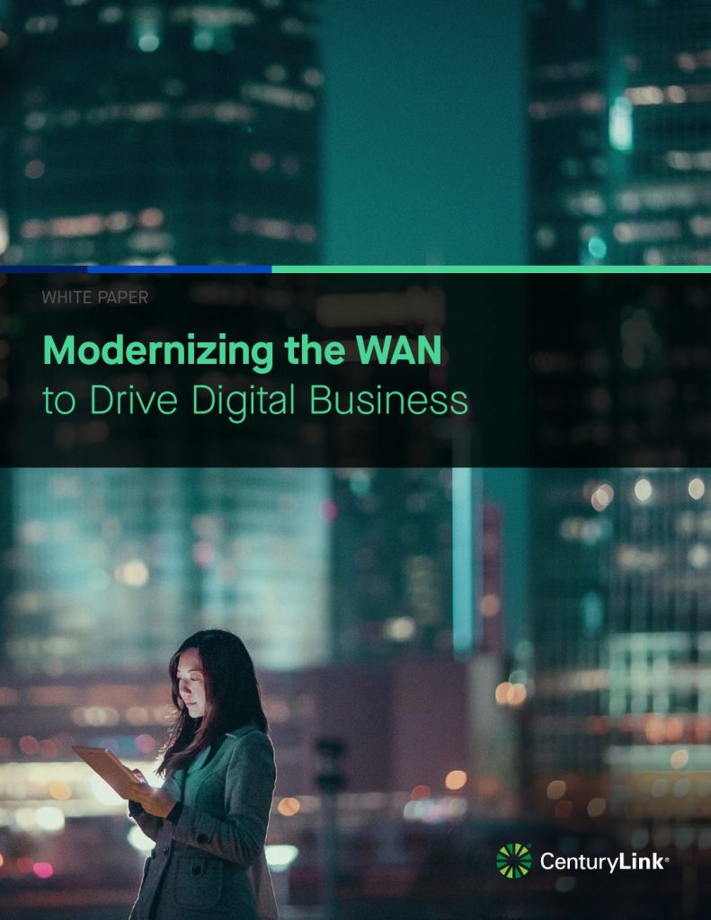 Modernizing the WAN( Wide Area Network) to Drive Digital Business