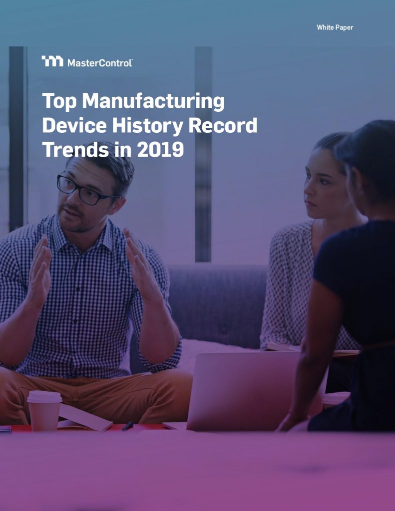 Top Manufacturing Device History Record Trends in 2019