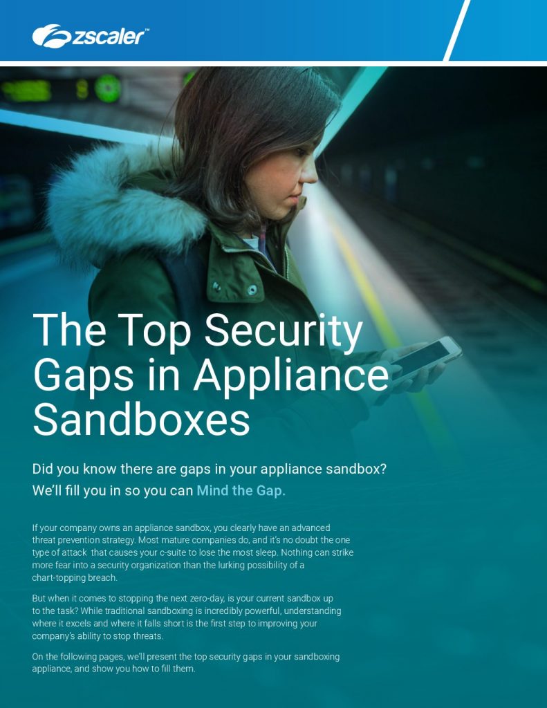 Top Gaps in Sandbox Appliances