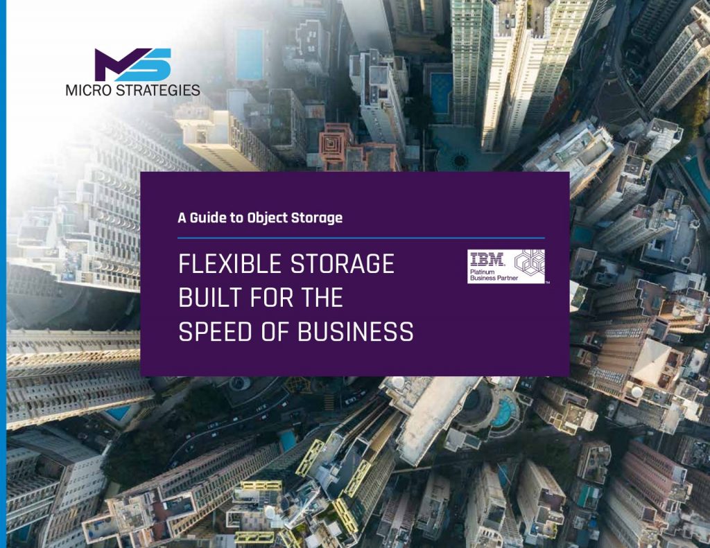 Built for the Speed of Business: A Guide to Object Storage