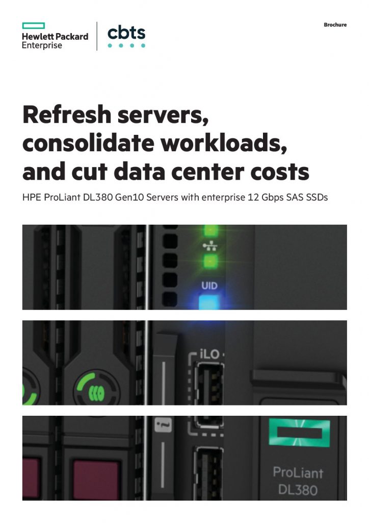 Refresh servers, consolidate workloads, and cut data center costs
