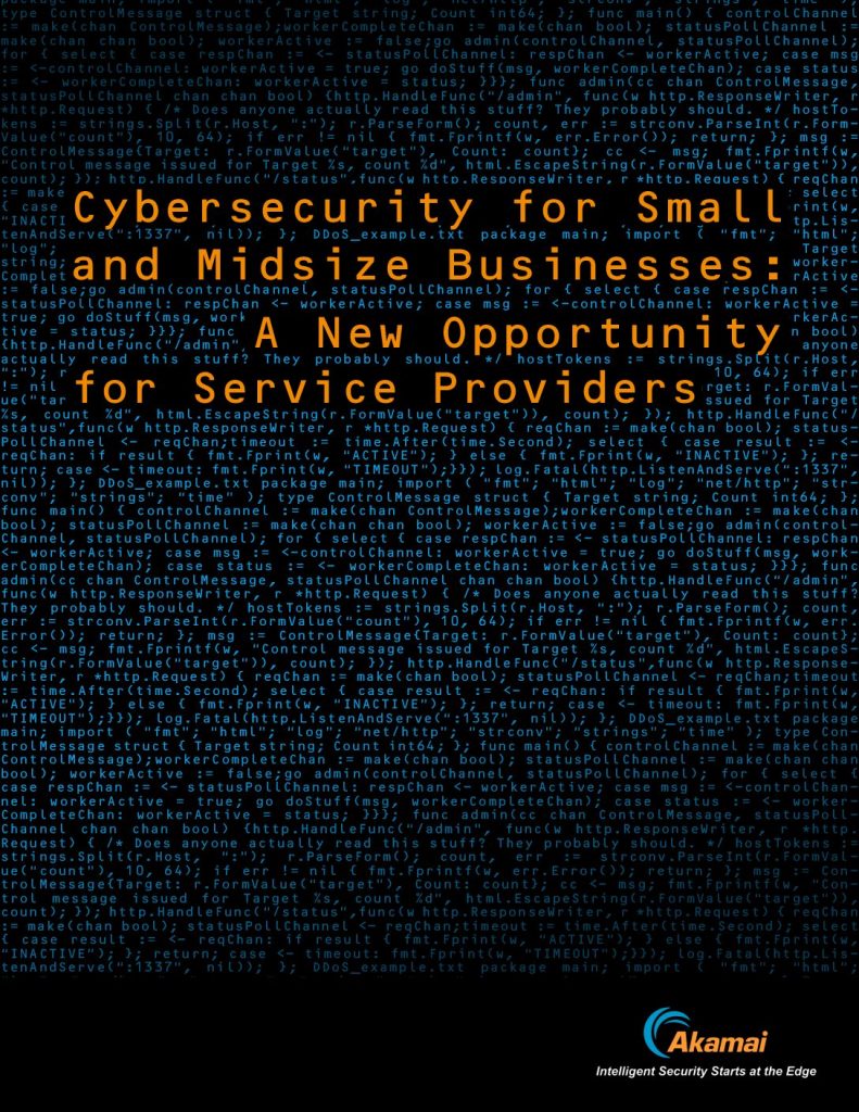 Cybersecurity for Small and Midsize Businesses: A New Opportunity for Service Providers