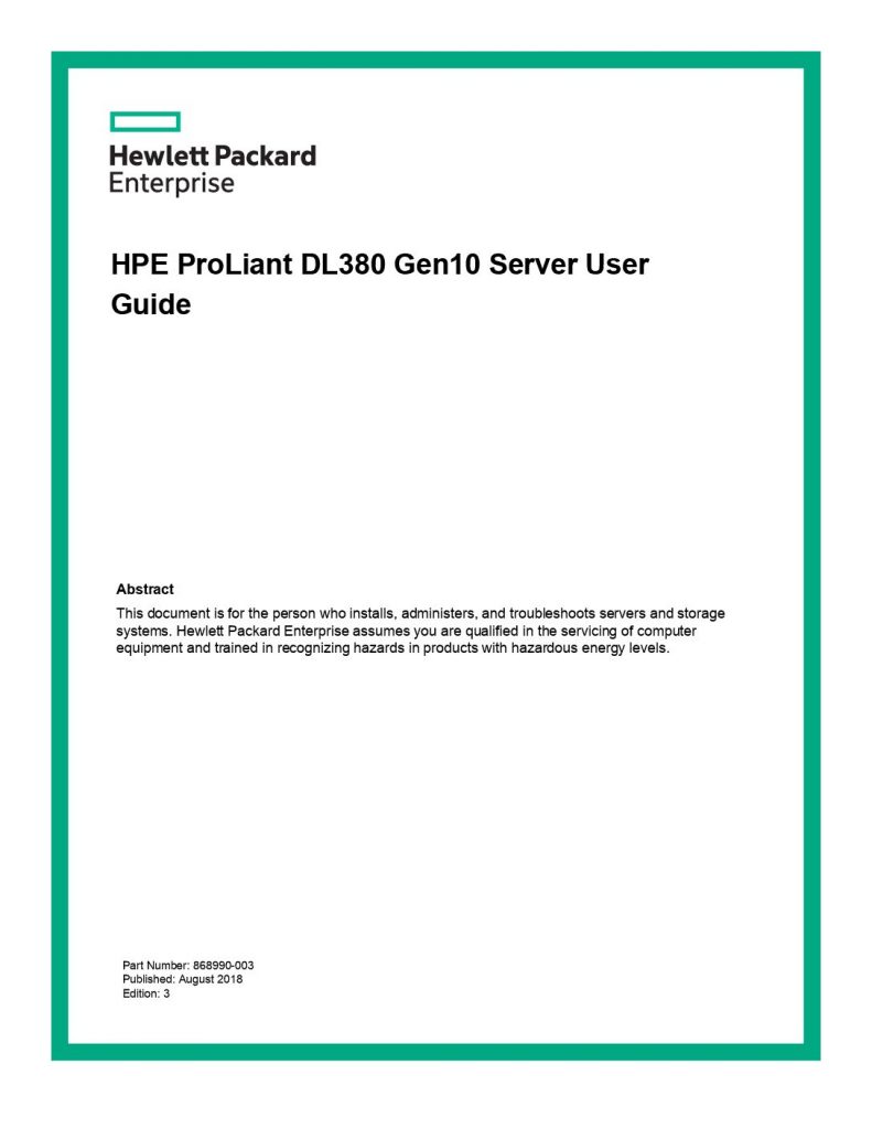 How HPE Gen10 Servers Change the Face of Modern Security