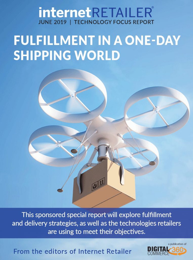 Fulfillment in a one-day shipping world