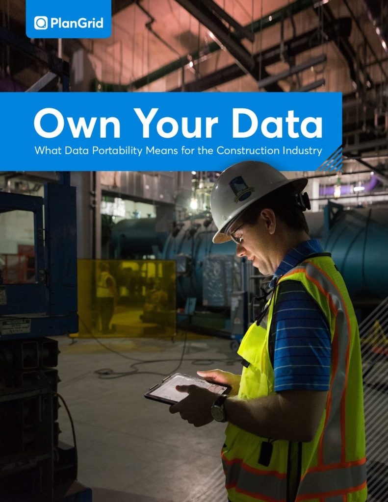 Own Your Data: What Data Portability Means for the Construction Industry