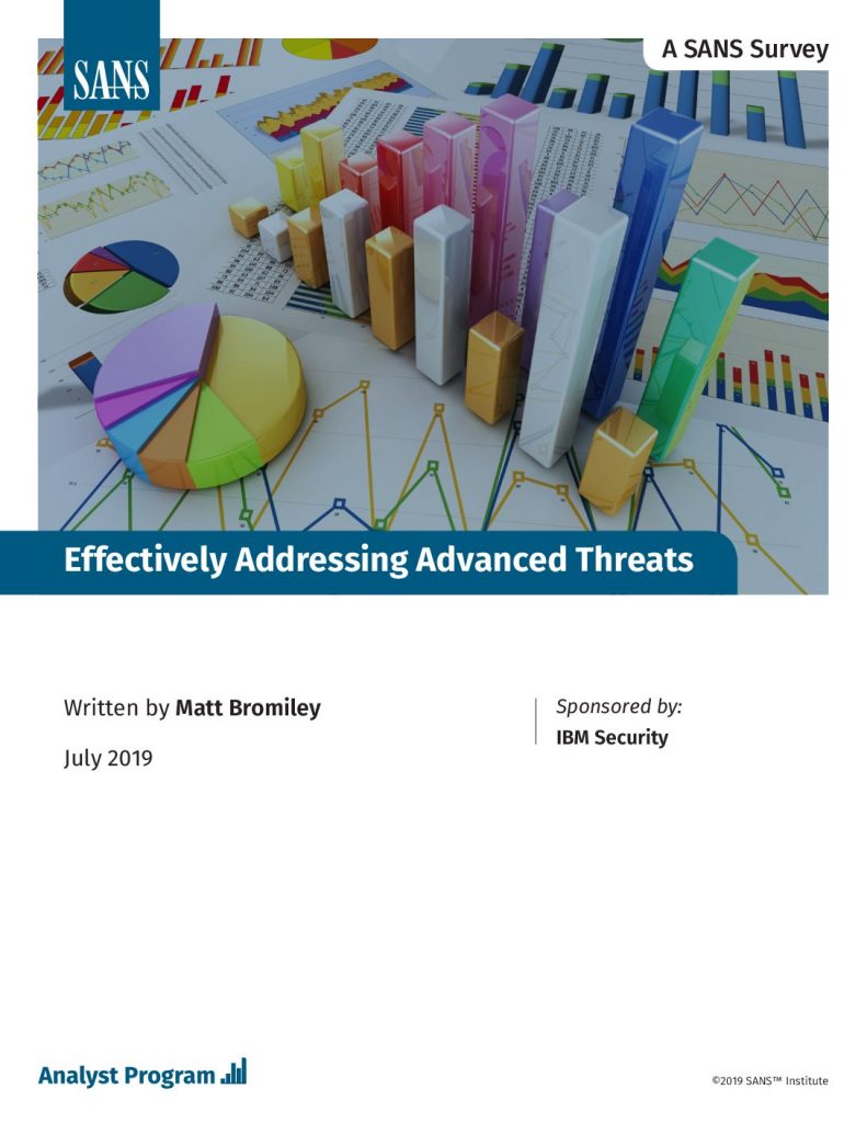 Effectively Addressing Advanced Threats
