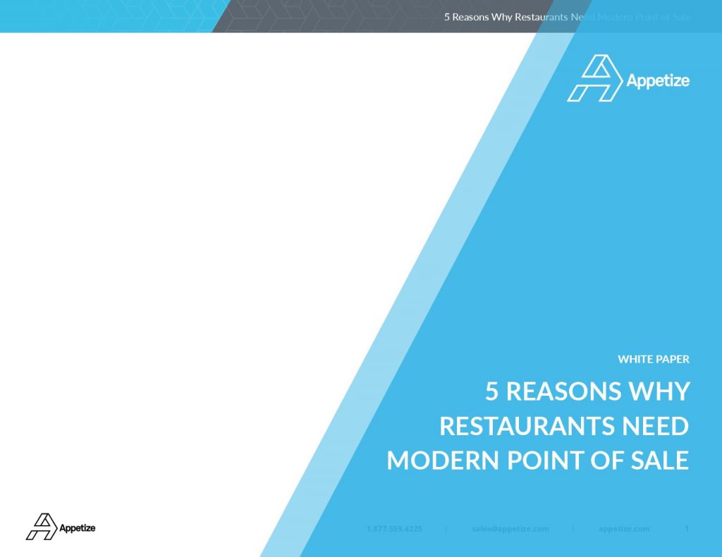 5 Reason Why Restaurants Need Modern Point of Sale