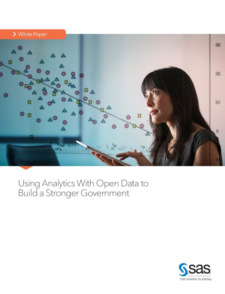 Using Analytics With Open Data to Build a Stronger Government