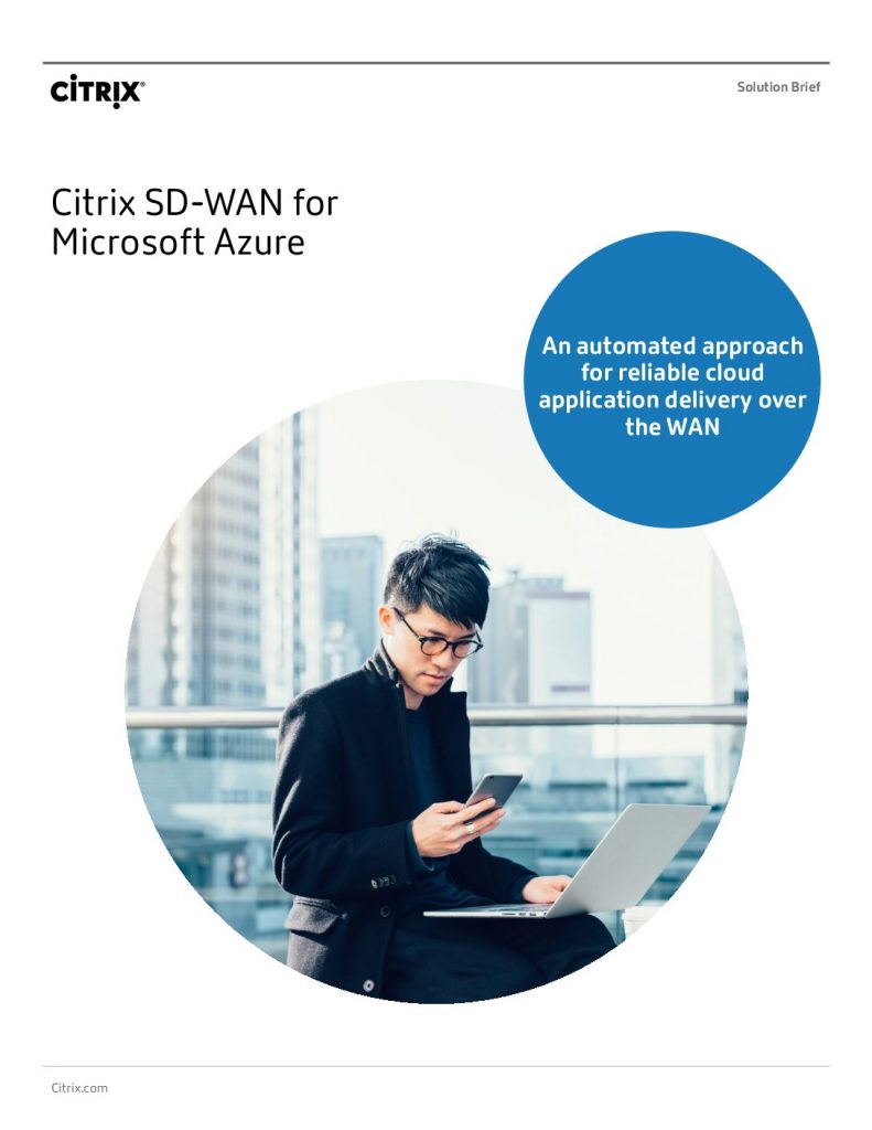 Citrix SD-WAN for Microsoft Azure