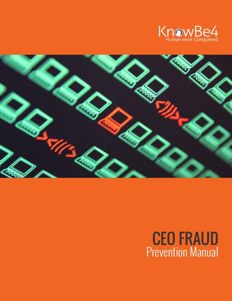 CEO fraud prevention manual