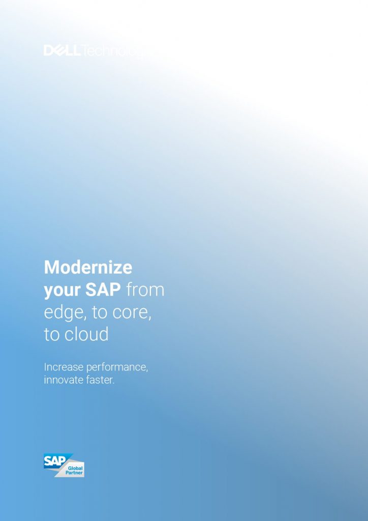 Modernize your SAP from edge, to core, to cloud – Infographic