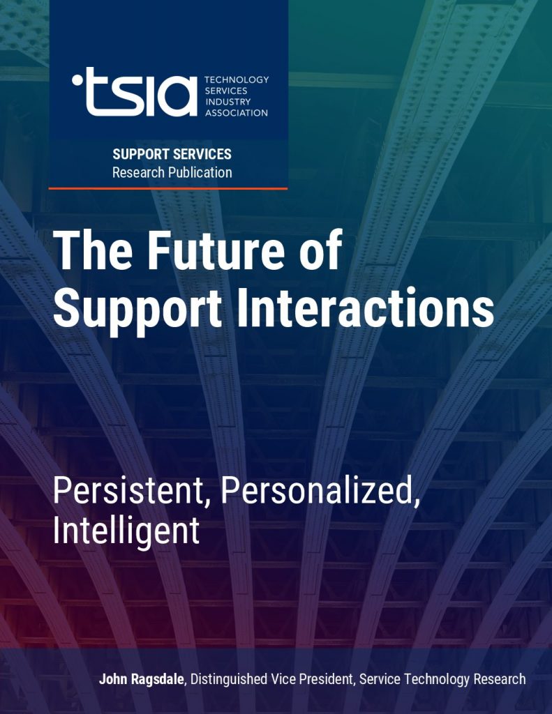TSIA: The Future of Support Interactions