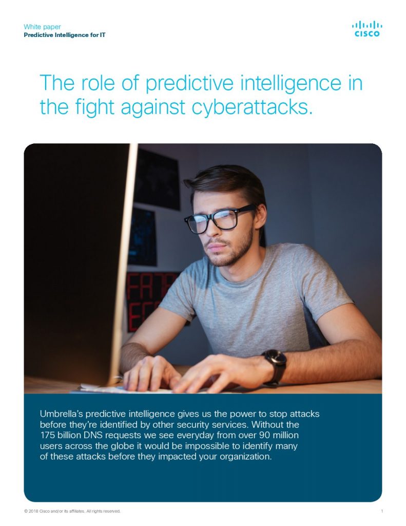 The role of predictive intelligence in the fight against cyberattacks