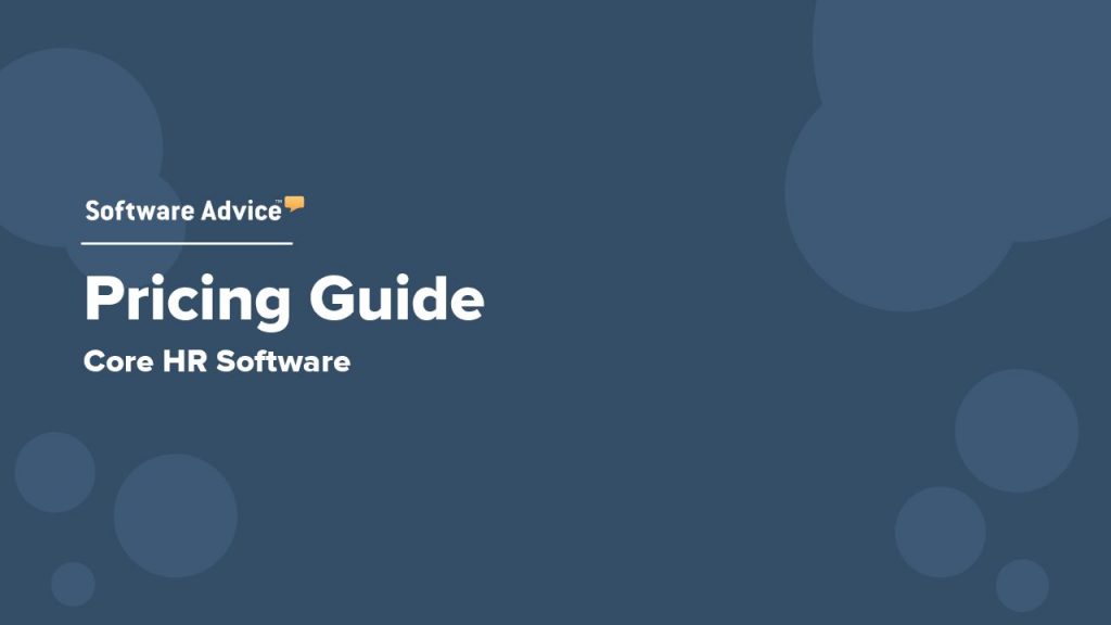 Human Resource Management Systems Pricing Guide