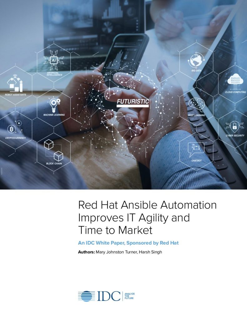 Red Hat Ansible Automation Improves IT Agility and Time to Market