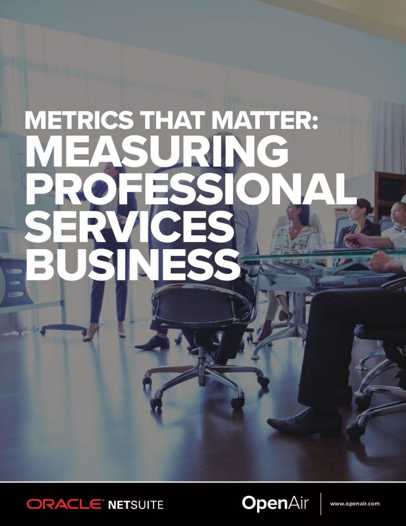Metrics That Matter: Measuring Professional Services Business