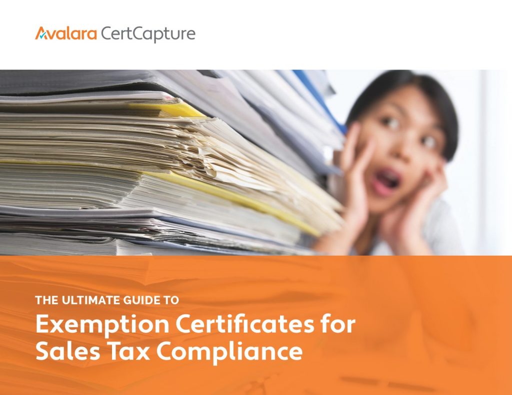 The Ultimate Guide to Exemption Certificates for Sales Tax Compliance